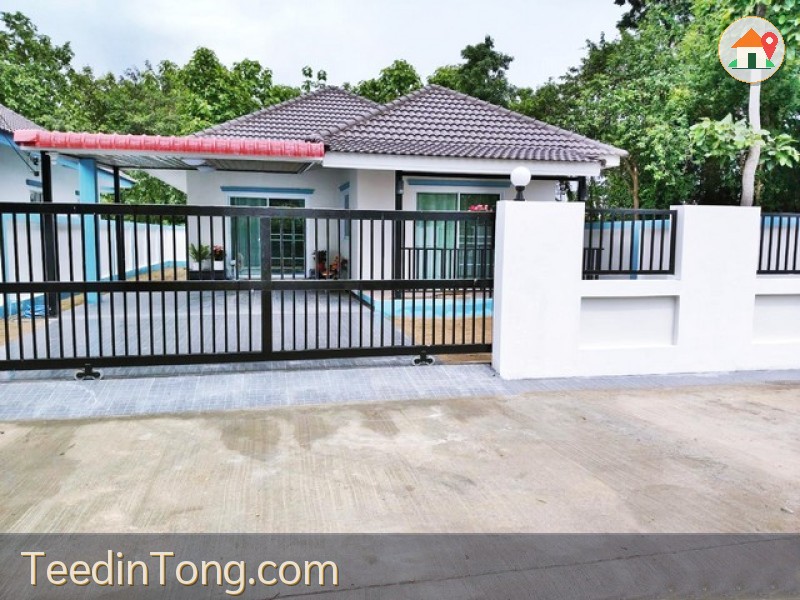 1 ขาย บ้าน ถูกมาก! ขายต่ำกว่าประเมิน บ้านเดี่ยวสร้างใหม่72ตรว.3นอน ใกล้ รพ.สันป่าตอง  เชียงใหม่ 086-301-6161 72 ตร.วา เชียงใหม่    ห้องนอน