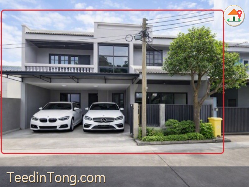 260928nugksa ให้เช่า ทาวน์เฮ้าส์ ใกล้BTS วัดพระศรีมหาธาตุ 450ม.โลตัส หลักสี่ เซ็นทรัล รามอินทรา 400ม.ทาวน์โฮม 2 ชั้น 3นอน 3น้ำ