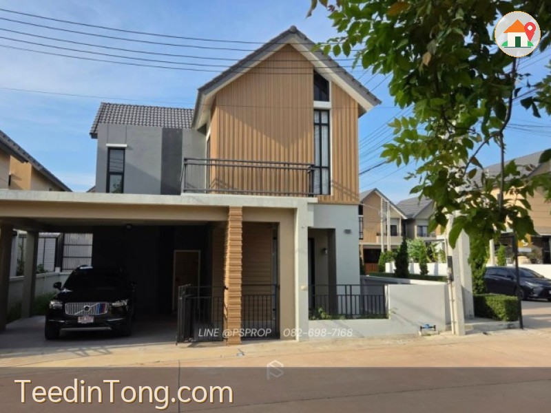บ้านเช่าชลบุรี  ใกล้ บางเเสนตลาดหนองมน บ้านโกลเด้น พรีเว่ บางแสน ชายหาดบางแสนและมหาวิทยาลัยบูรพา HR0122