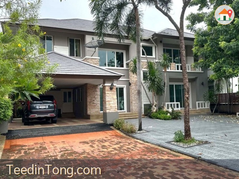 บ้านเดี่ยว 2 ชั้น เป็นโครงการบ้านเดี่ยวระดับหรู (Luxury) 173 ตรว.กิ่งแก้ว บางพลี ใกล้สนามบินสุวรรณภูมิ