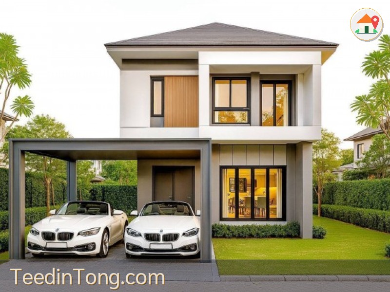 ขายบ้านเดี่ยวรีโนเวทใหม่ 50 ตร.ว. ทำเลบางกรวย นนทบุรี พื้นที่ใช้สอยกว้าง 3 ห้องนอน