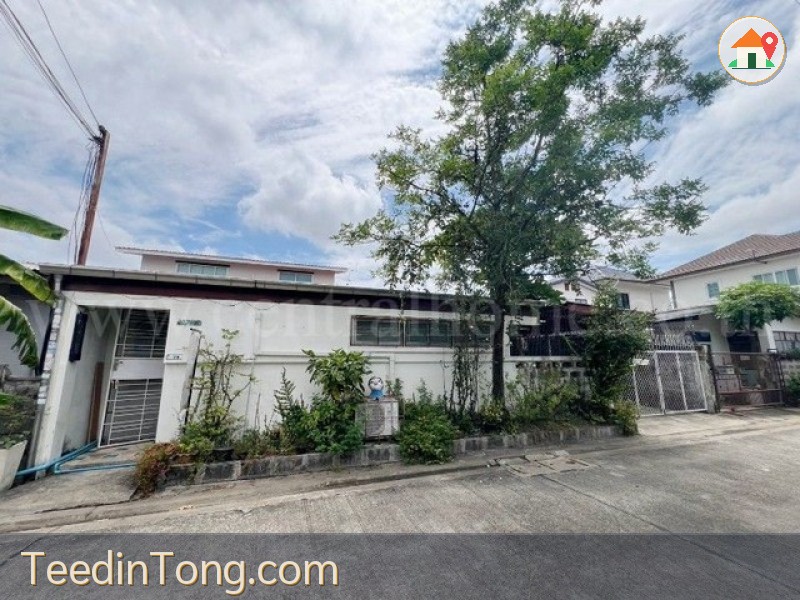 บ้านเดี่ยว ชั้นเดียว ติวานนท์ 25 แยก 4  ใกล้ MRT สถานีบางกระสอ พร้อมอยู่ ราคาถูก