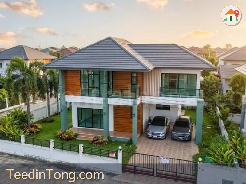 บ้านเดี่ยว นาราวิลล่า บ้านฉาง ราคาถูก ทำเลดีและใหญ่สุดในโครงการ