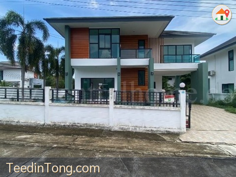 บ้านเดี่ยว นาราวิลล่า บ้านฉาง  ถูกสุดและใหญ่สุดในโครงการ