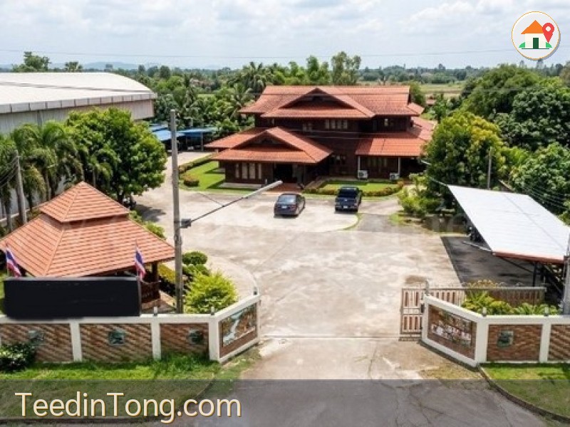 บ้านเดี่ยว ทรงไทยล้านนา พร้อมโกดังและออฟฟิศระยอง ถูกสุดในระยอง