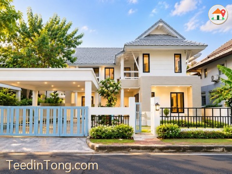 บ้านมือสองตกแต่งใหม่ ม.โนเบิลวานา ปิ่นเกล้า1 บ้านเดี่ยวหลังใหญ่