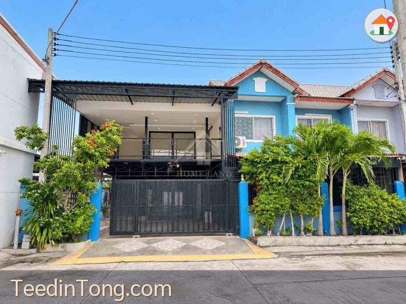 BHL1356 ทาวน์เฮ้าส์ (หลังริม) หมู่บ้าน มณฑาทิพย์ บางแขม นครปฐม
