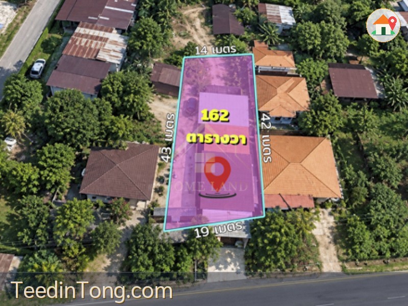 BHL1363 ที่ดิน 162 ตารางวา ติดถนนใหญ่  ท่าตะโก นครสวรรค์