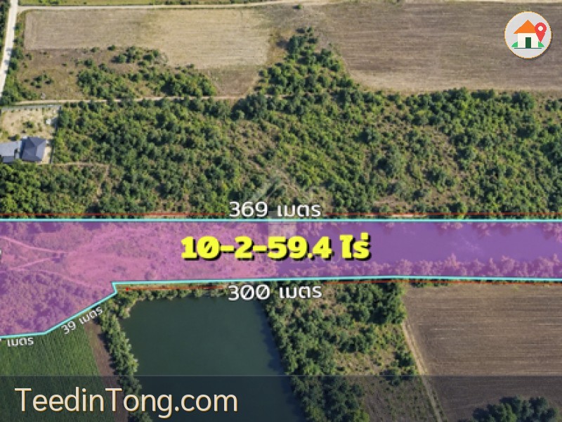 BHL1364 ที่ดิน 10-2-59.4 ไร่ หนองปลิง นครสวรรค์ แปลงสวย
