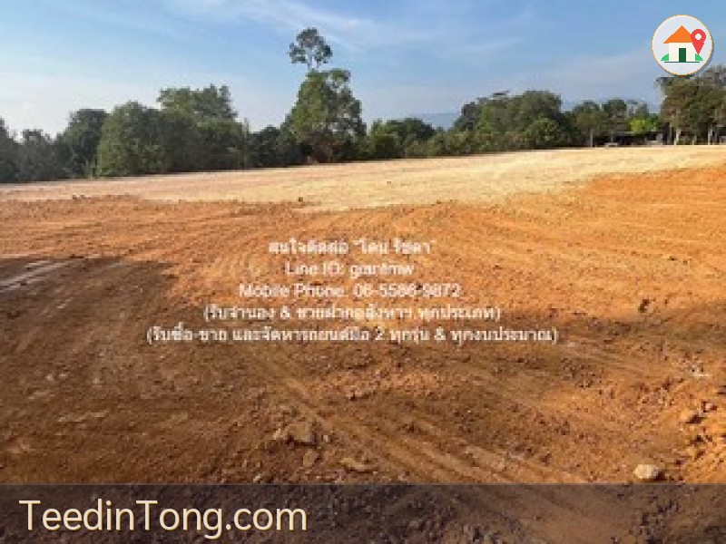 DSL-700 ขาย ที่ดิน ขายที่ดินเปล่าถมแล้ว 5-2-36 ไร่ (ติดถนน 3010) ต.วังแซ้ม อ.มะขาม จันทบุรี 5 ไร่ 2 งาน 2236 ตารางวา จันทบุรี    มะขาม