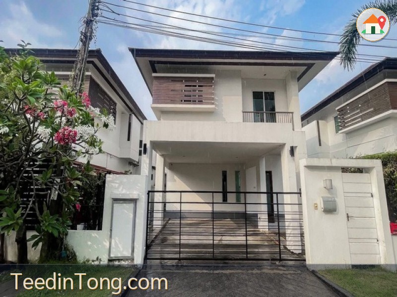 ให้เช่าบ้านเดี่ยว 2 ชั้น 59 ตรว. 3 ห้องนอน เนอวานา บียอนด์ ไลท์ พระราม 9 กรุงเทพกรีฑา 32 ใกล้สนามกอล์ฟยูนิโก้