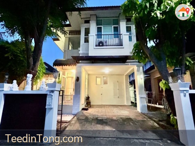 ให้เช่าบ้านเดียว 2 ชั้น 70 ตรว. 4 ห้องนอน หมู่บ้านฟ้ากรีนพาร์ค ลาดพร้าว 101 เข้าออกหลายทาง ใกล้เลียบด่วน