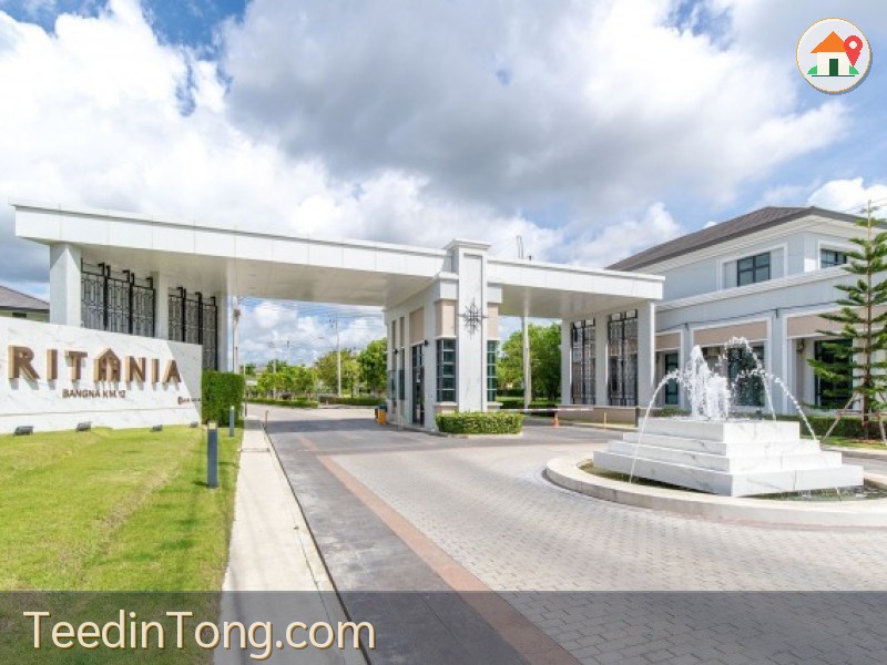 ให้เช่าบ้านเดี่ยว บริทาเนีย บางนา กม.12 (Britania Bangna Km.12) ซอยวัดหลวงพ่อโต