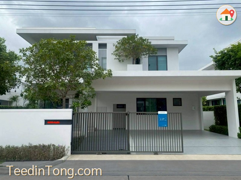 ให้เช่าบ้านเดี่ยว มัณฑนา บางนา กม.15 บ้านหรูแต่งครบพร้อมอยู่ ใกล้เมกาบางนาและสนามบินสุวรรณภูมิ