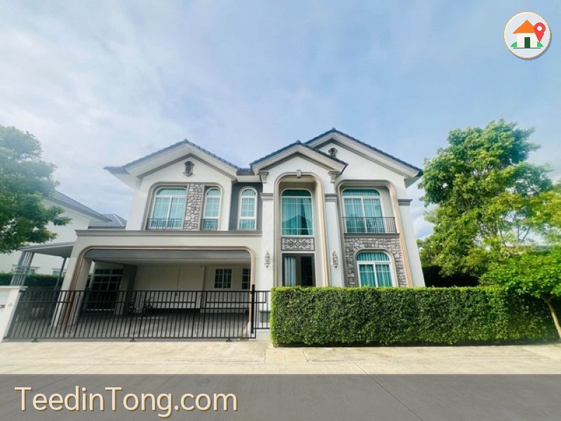 ให้เช่าบ้านเดี่ยวหรูหลังมุม 4 ห้องนอน Grandio บางนา กม.5 Private Zone ใกล้เมกะบางนา ตกแต่งครบ พร้อมเข้าอยู่