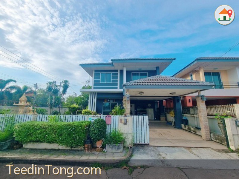 ให้เช่า บ้านเดี่ยว คันทรีโฮม เลค & พาร์ค ศรีราชา หน้าติดสวน แถมเฟอร์ครบ TP-H2513