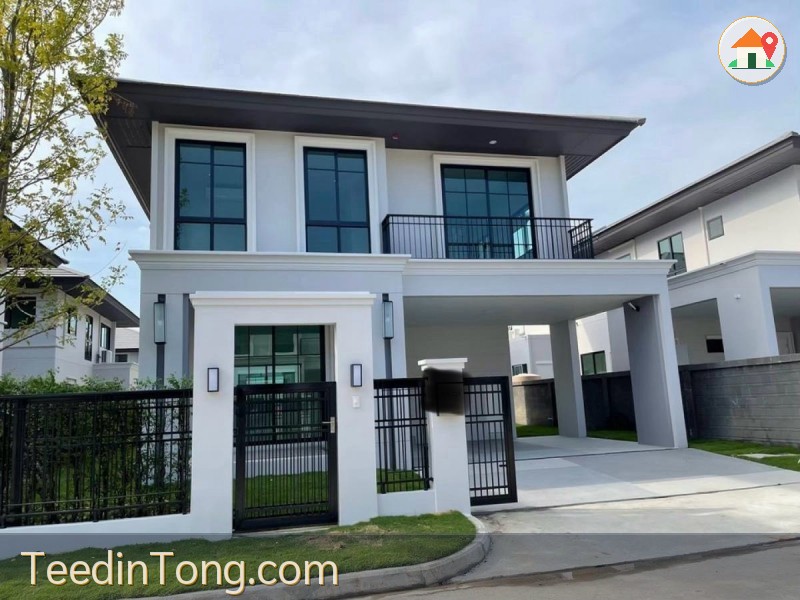 ให้เช่าบ้านเดี่ยว โครงการเศรษฐสิริ พัฒนาการ 87 ตกแต่งสไตล์ Modern Luxury บ้านพร้อมเช่า เฟอร์นิเจอร์ครบ