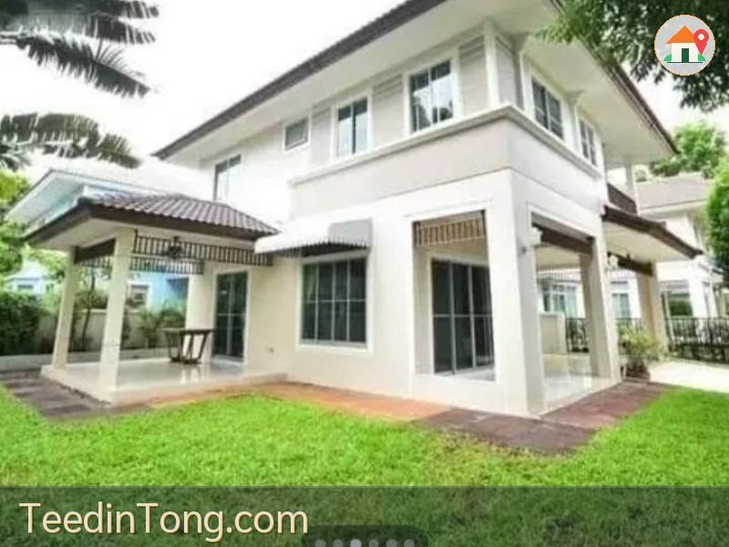 ให้เช่าบ้านเดี่ยว  ใกล้โรบินสันราชพฤกษ์ใกล้ จุดขึ้นลงทางด่วน - ศรีสมานหมู่บ้านพฤกลดา ติวานนท์ ราชพฤกษ์ ถนน 345