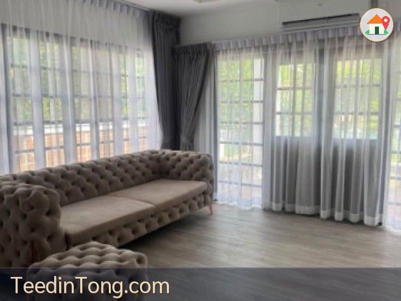 ให้เช่าบ้านเดี่ยวสุดหรู ม.บ้านลัดดาวัลย์ ถนนศรีนครินทร์ 14 ที่ดิน 110 ตร.ว มี 4 นอน 5 น้ำ 1 แม่บ้าน ตกแต่งใหม่สวยเช่า 90,000 บาท/เดือน