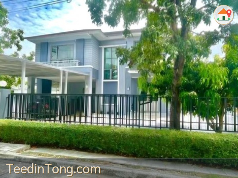 ให้เช่าบ้านเดี่ยว2ชั้น หลังมุม 99.6ตรว.ถ.กรุงเทพกรีฑาตัดใหม่ ใกล้ซีคอนสแควร์ /รร .นานาชาติ