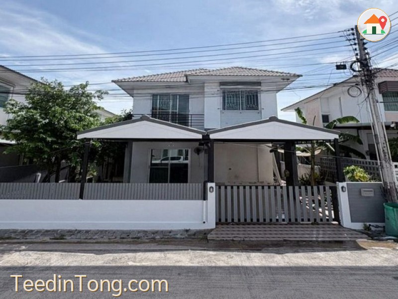 ให้เช่าบ้านแฝด 2 ชั้น หมู่บ้านกีรดา หนองมน บางแสน ใกล้ตลาดหนองมน TP-H2553