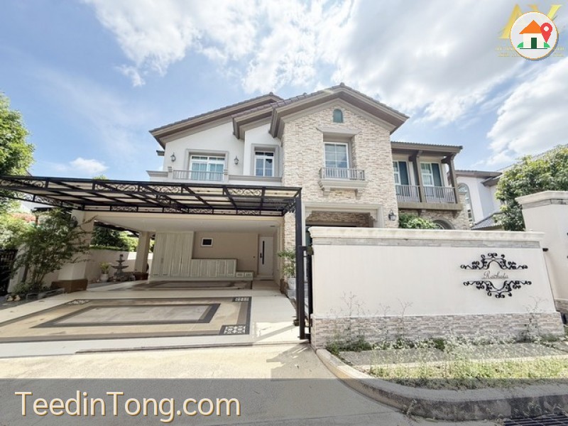 ให้เช่า/ขาย บ้านหรู นันทวัน บางนา กม.7 ทำเลทอง! ใกล้เมกาบางนา ขนาด 110 ตร.ว. เพียง 200K หรือ 39MB