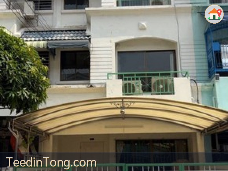 ให้เช่าทาวน์เฮ้าส์3ชั้น  บ้านกลางเมือง by AP Thailand  ซ.พระรามเก้า 43  ใกล้ห้าง The Nine