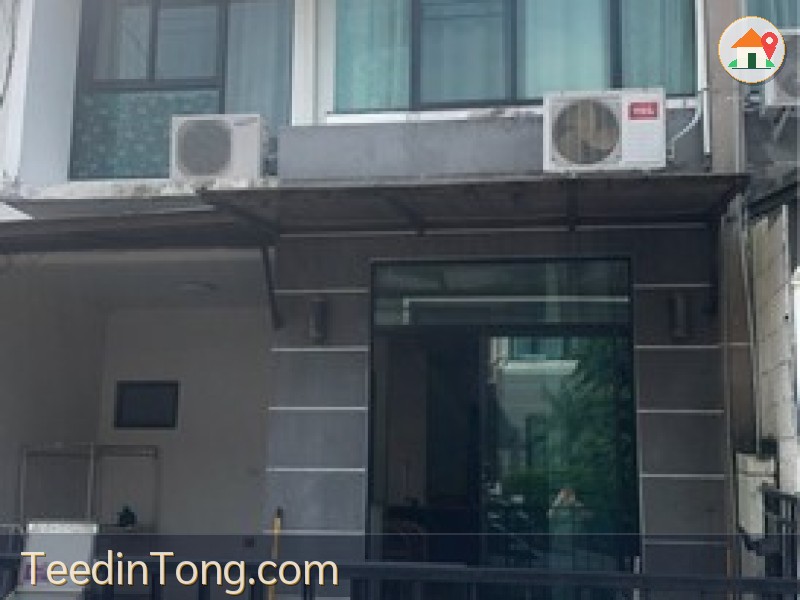 ให้เช่า ทาวเฮ้าส์2ชั้น 19ตรว.อยู่ถนน ถนนราษฎร์พัฒนา ซอยมิสทีน ใกล้ตลาดน้ำขวัญเรียม