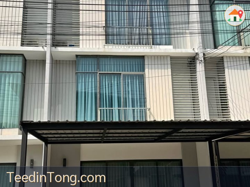 ให้เช่าทาวโฮม ใกล้ทางด่วน วงแหวนบางนา-ตราด บูรพาวิถี และวงแหวนกาญจนา ใกล้เมกะบางนา  จดทะเบียนบริษัทได้ หมู่บ้านพฤกษาวิลล์ 76 บางนา วงแหวน