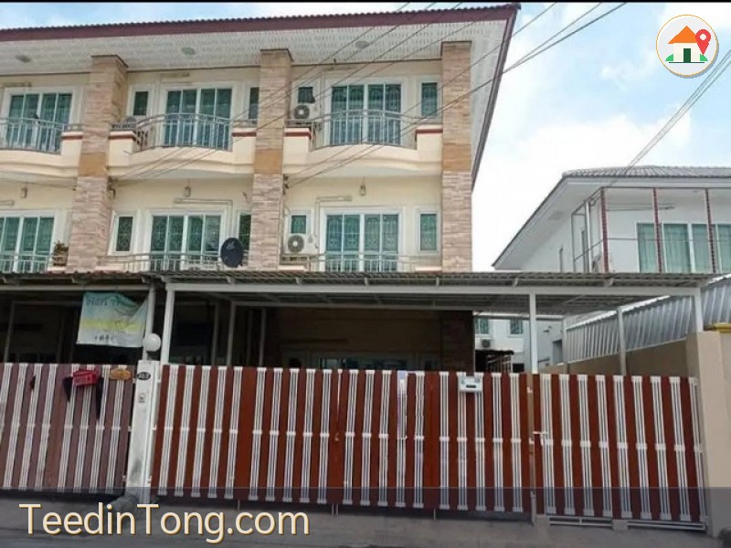 ให้เช่าทาวน์โฮม 3 ชั้นหลังริม 4 ห้องนอน ลาดพร้าว 101 ใกล้ MRT ลาดพร้าว 101
