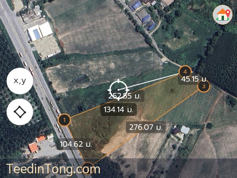 ‭ให้เช่าที่ดินสวยติดถนนใหญ่ 3138 อ.บ้านบึง จ.ชลบุรี เนื้อที่ 11 ไร่ 1 งาน 5 ตรว