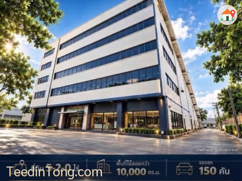 ให้เช่าอาคารขนาดใหญ่และโกดัง พื้นที่มากกว่า 10,000 ตร.ม.ติดถนนวิภาวดี