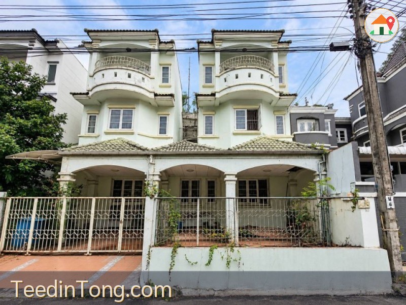 หมู่บ้านเศรณีดอนเมือง-สรงประภา ซอยวัดเวฬุวนาราม 18 ดอนเมือง ทาวน์โฮม 3 ชั้น 2 หลังติดกัน ทำเลศักยภาพ เชื่อมต่อถนนหลักหลายเส้นทาง ราคาพิเศษ