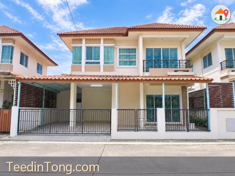 หมู่บ้านเต็มสิริ วิลล่า มีนบุรี-เลียบวารี หนองจอก บ้านเปล่าตามสภาพ น้ำไม่ท่วม ต่อเติมเต็มพื้นที่ สิ่งอำนวยความสะดวกครบครัน