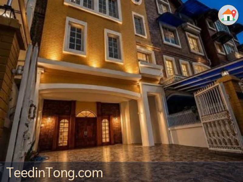 HR 10465 ให้เช่า ขายบ้านหรู 5 ชั้น 450 ตร.ม. 4 ห้องนอน เย็นอากาศ เรสซิเดนท์ ช่องนนทรี
