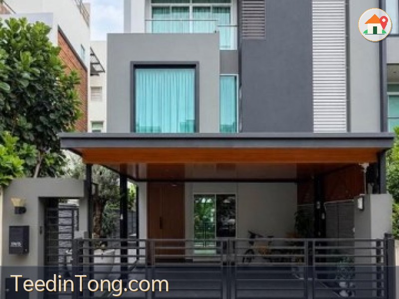 HS 2042 ขายบ้านแฝด 3 ชั้น ไอริส เรสซิเดนซ์ ประดิษฐ์มนูธรรม IRIS Residence ถนนลาดพร้าว 71 เลียบด่วน
