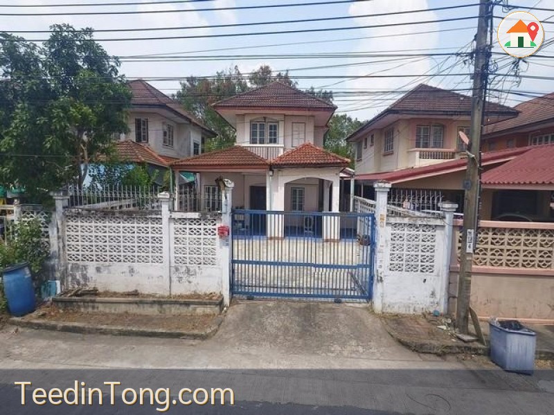 HS 2045 ขายบ้านเดี่ยว 2 ชั้น 54 ตรว. หมู่บ้านมณสินี ซอยลาดกระบัง42/ 3  ถนนอ่อนนุช ใกล้สนามบินสุวรรณภูมิ
