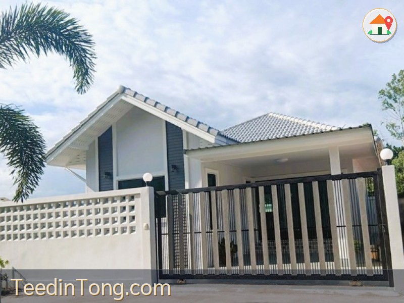 ขายบ้านเดี่ยว 1ชั้น 49 ตร.ว.สร้างใหม่ พร้อมเข้าอยู่ ทำเล หัวหิน-สมอโพรง