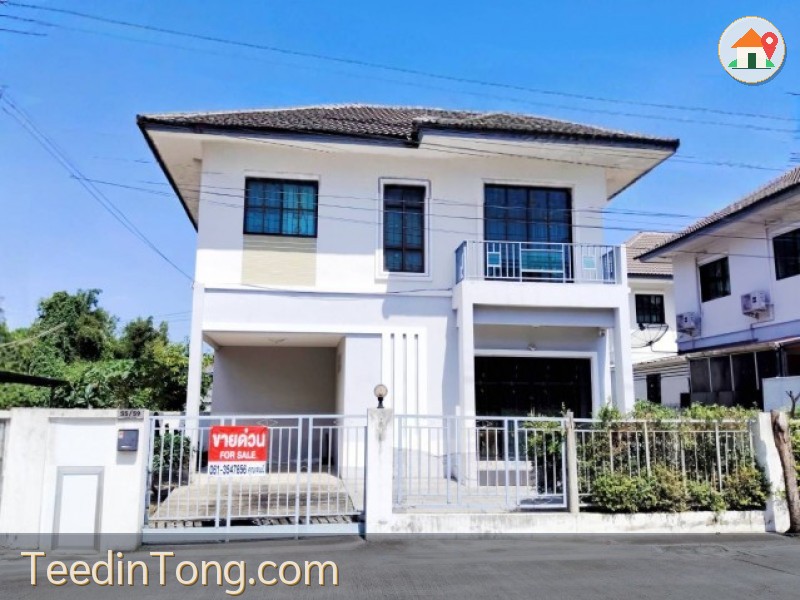 ขายบ้านเดี่ยว 3นอน 2น้ำ 50ตรว.หลังมุม-สวย ม.เต็มสิริวิลล์ หนองจอก