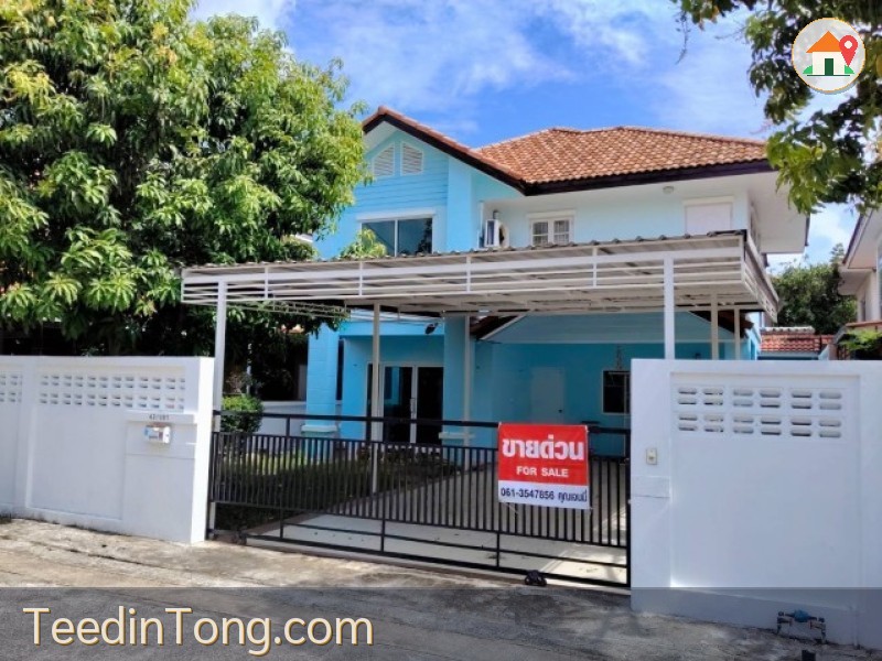 ขายบ้านเดี่ยว 60ตรว.สวยพร้อมอยู่ 3น 2น้ำ ม.คาซาลิน่า นิมิตใหม่ มีนบุรี