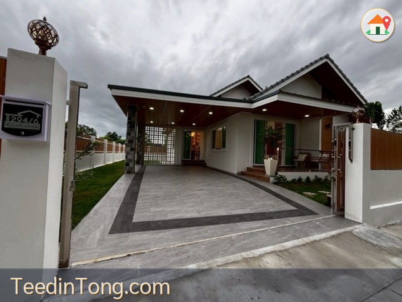 ขายบ้านเดี่ยว หัวหิน ประจวบคีรีขันธ์ ชั้นเดียว บ้านพัดเย็น วิลเลจ (Baan Padyen Village)  81 ตร.วา