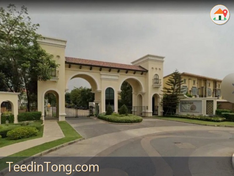 ขายบ้านเดี่ยว หมู่บ้าน Golden Neo อ่อนนุช พัฒนาการ เดินทางสะดวกใกล้รถไฟฟ้า Airport Link สถานีบ้านทับช้าง และทางด่วน