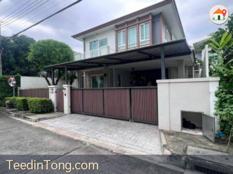 ขาย #บ้านเดี่ยว หมู่บ้านมัณฑนา พระราม 9-ศรีนครินทร์ ถนนกรุงเทพกรีฑา ซอย7 #ใกล้นานาชาติไบรท์ตัน #ย่านกรุงเทพกรีฑา 095-1642956  AX