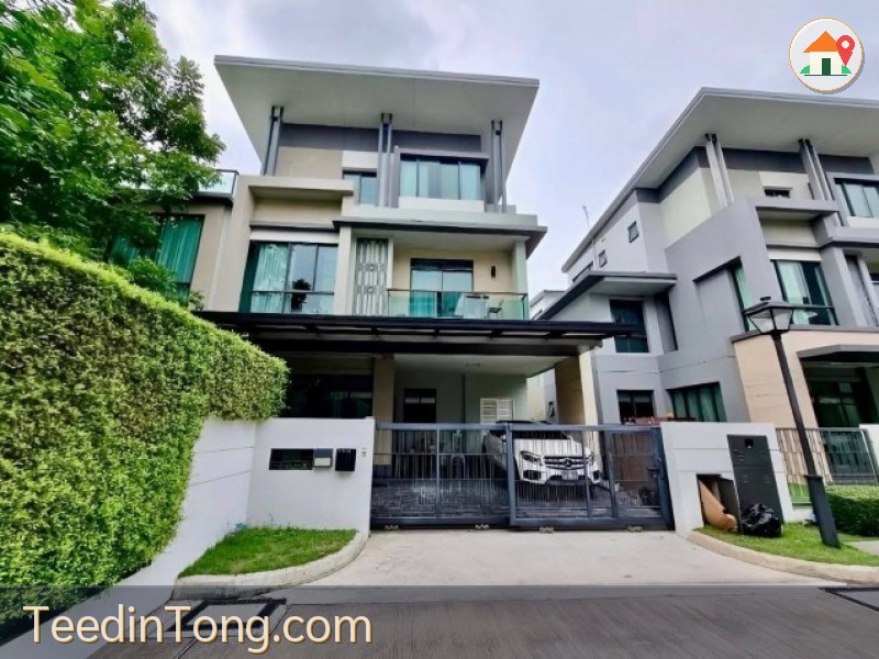 ขายบ้านเดี่ยว นาราสิริ โทเพียรี่ นวมินทร์-รามอินทรา หลังมุม สภาพดีพร้อมอยู่