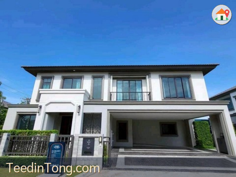 ขายบ้านเดี่ยวหรู โครงการมือ 1 แปลงมุม Grand Britania สุขสวัสดิ์–วงแหวน | บ้านหลังใหญ่ บรรยากาศส่วนตัว สไตล์ Modern British Luxury