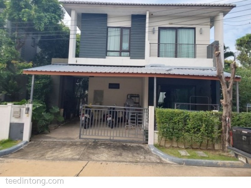 ขายบ้านเดี่ยว โครงการเซนโทร รามอินทรา-จตุโชติ พื้นที่ 51.8 ตร.ว. ฟังก์ชันครบ 4 ห้องนอน