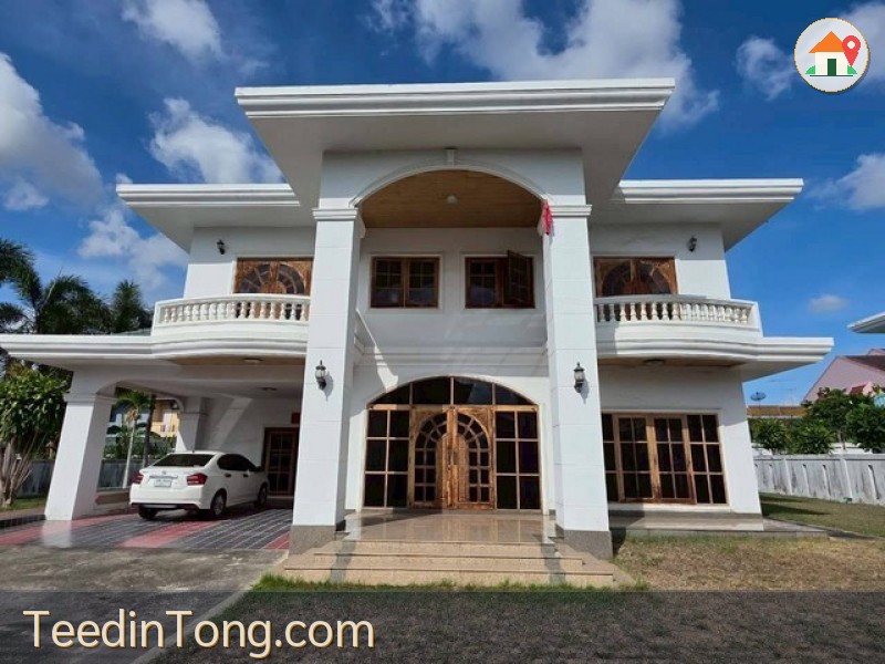 ขายบ้านเดี่ยว 2 ชั้น หลังใหญ่ พื้นที่กว้าง 217 ตร.ว. ต.นาป่า เมืองชลบุรี