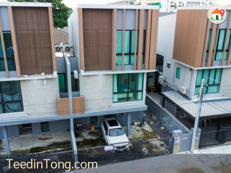ขายบ้านแฝด 3 ชั้น โครงการ ทวี เพชรเกษม กาญจนาภิเษก ใกล้ เดอะมอลล์บางแค MRT หลักสอง ทำเลดีมาก ตอบโจทย์ทุกคนในครอบครัว