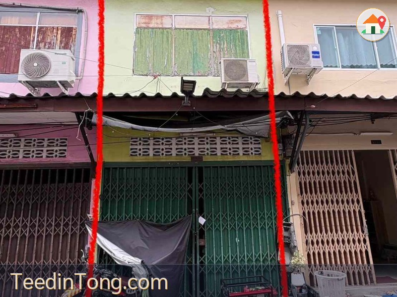 ขายบ้านพร้อมที่ดิน ตึกแถว 2 ชั้น ทำเลดี ซ.เพชรเกษม 3 ใกล้ MRT ท่าพระ
