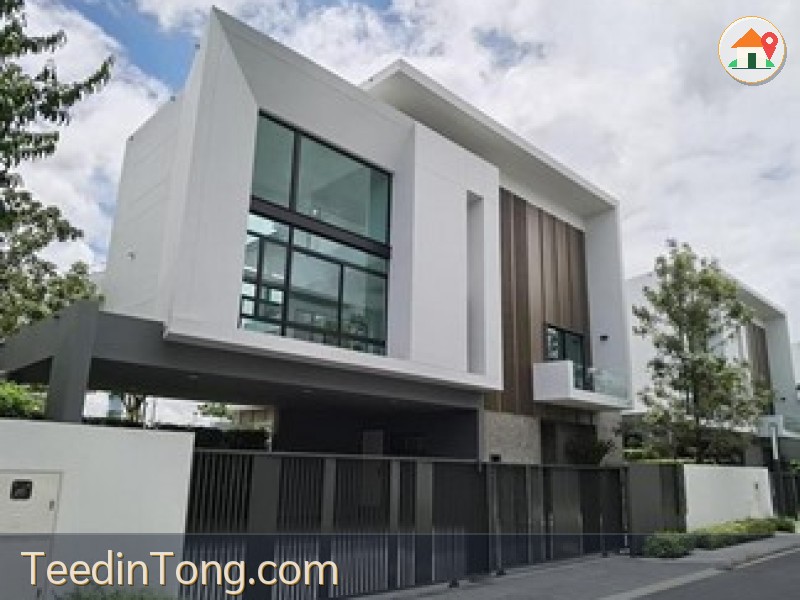 ขาย/เช่าบ้านหรู 3 ชั้น | หมู่บ้านนันทวัน กรุงเทพกรีฑา  บ้านหลังใหญ่ ทำเลศักยภาพ ติด Wellington International School และสนามกอล์ฟกรุงเทพกรีฑา